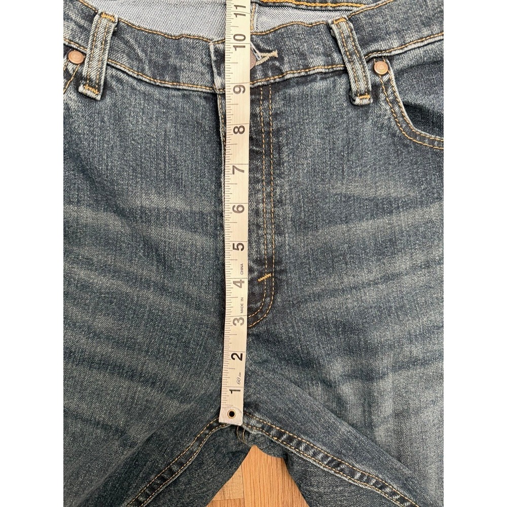 Wrangler 20X Jeans 33x34 Straight Stretch Dark Wash Western - Picture 8 of 9